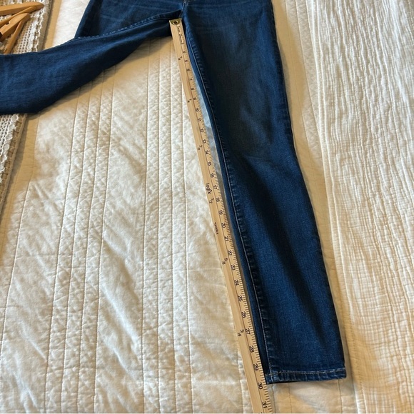 Madewell Tall 9" High Rise Skinny Jeans Button Fly. Size 28T. - Picture 13 of 13